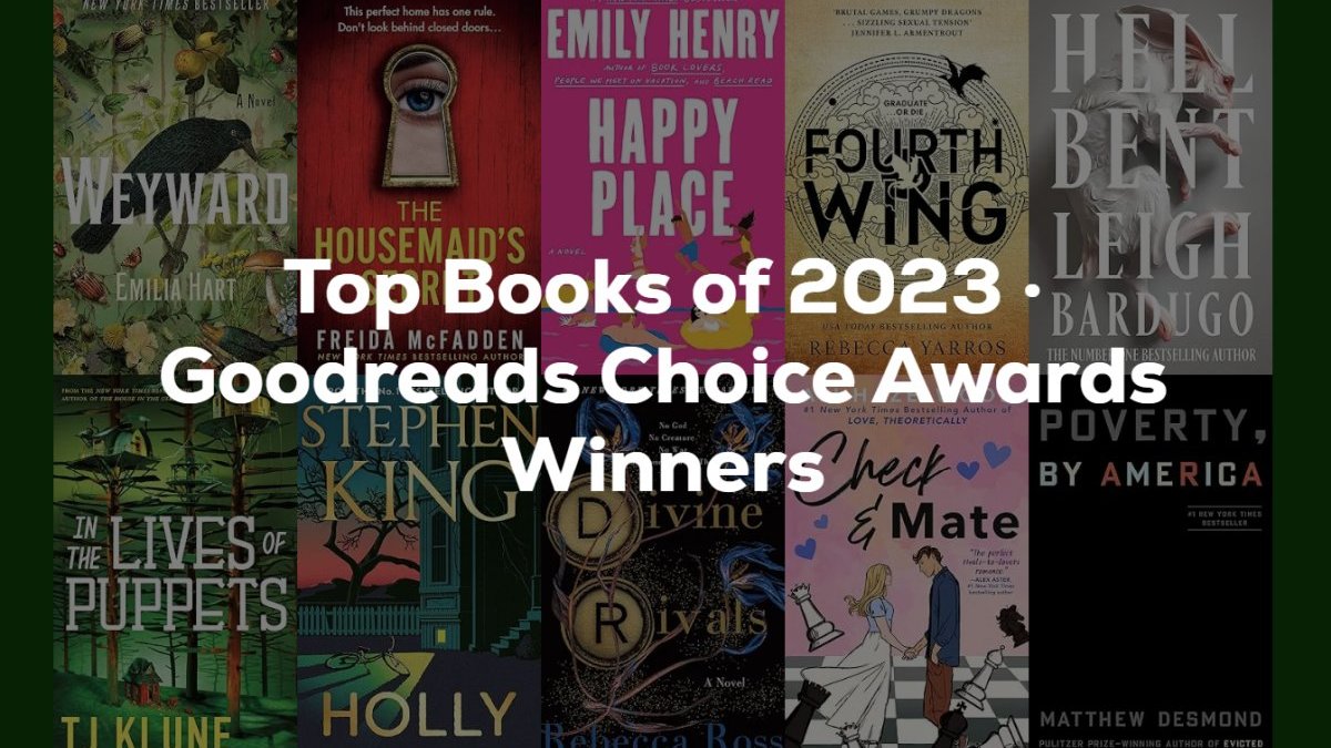 Top 15 Books of 2023 · Goodreads Choice Awards Winners